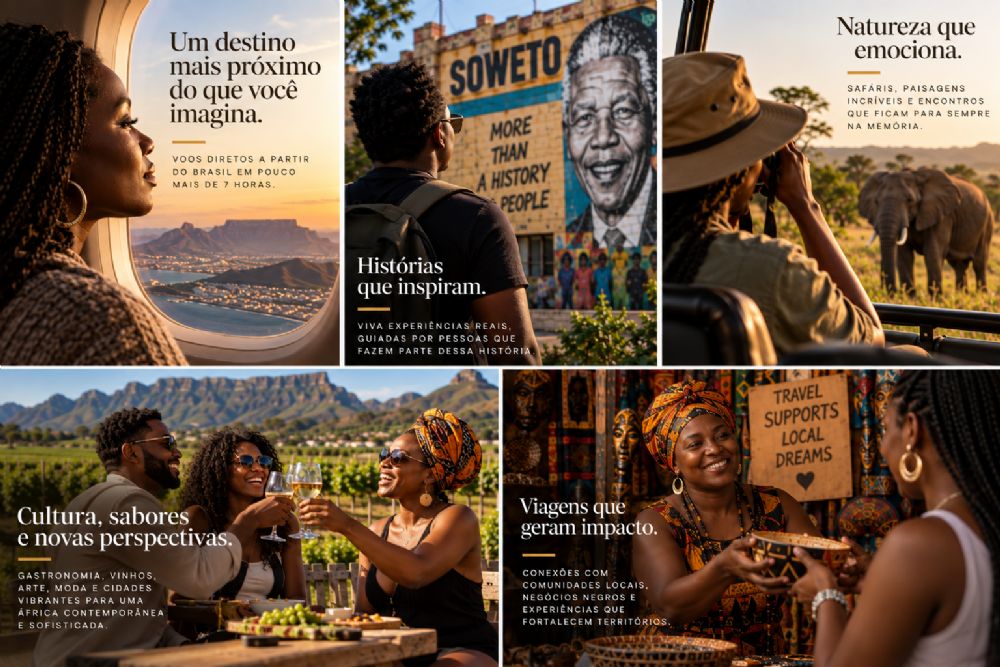 A África está mais perto do que você imagina.